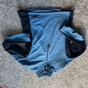 REI Black and Blue Fleece Jacket